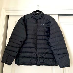 Arcteryx Black Thorium Puffer Jacket